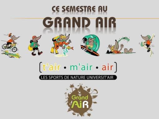 CE SEMESTRE AU GRAND AIR, activités prévues S2 2023-2024